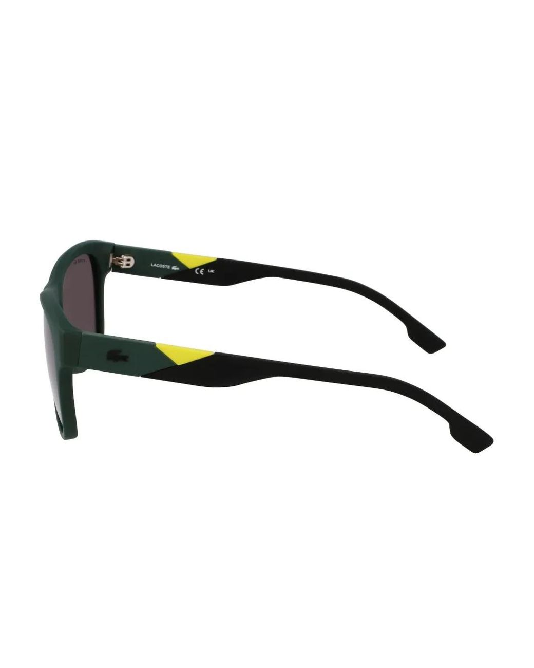 Lacoste Black Logo-Print Sunglasses for men