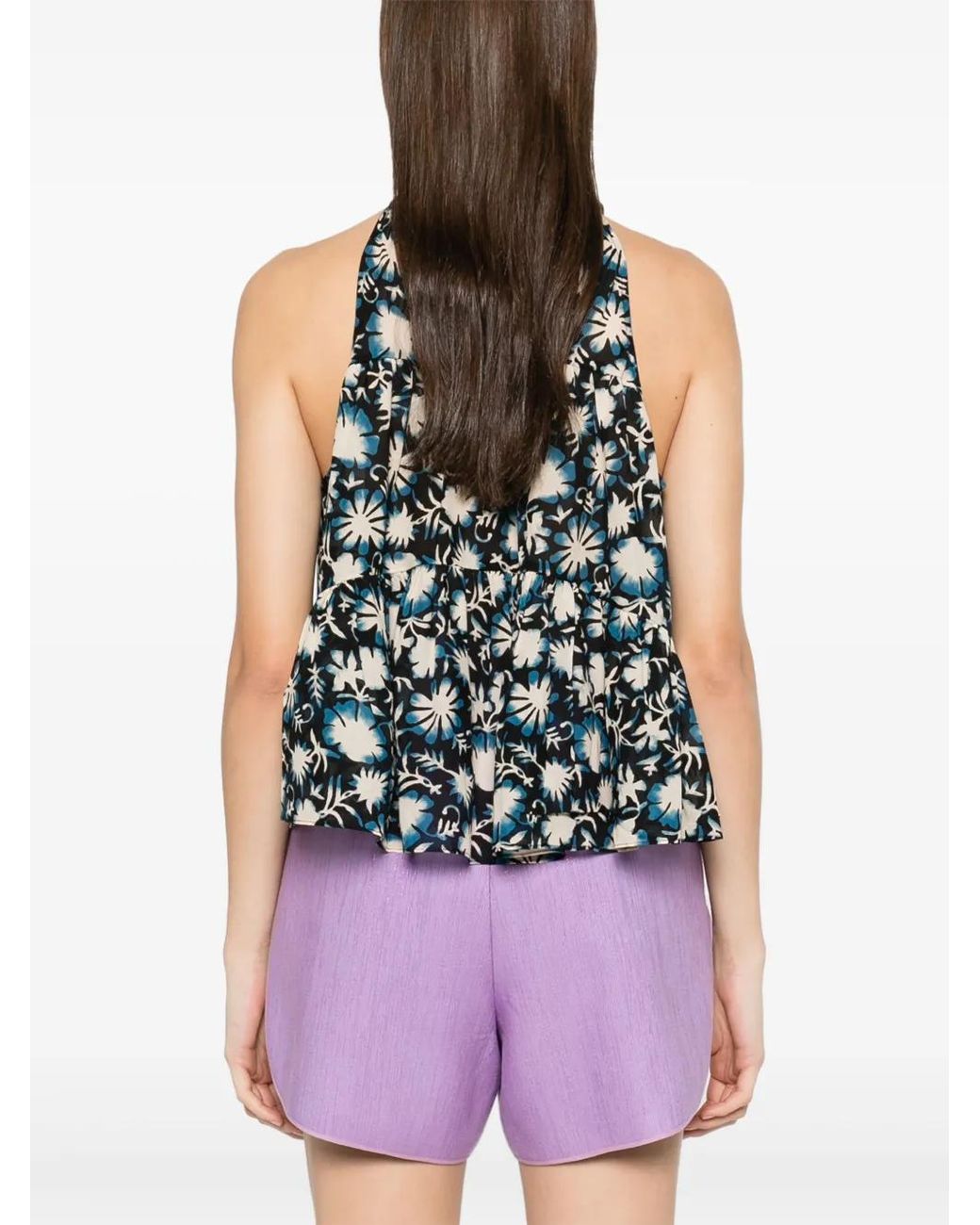 Ulla Johnson Blue Ayla Top