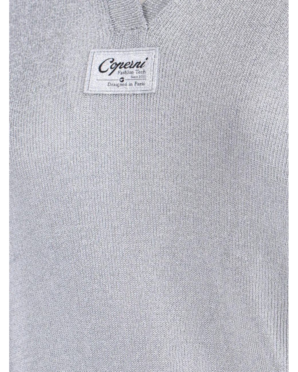 Polo Con Nodo di Coperni in Blue