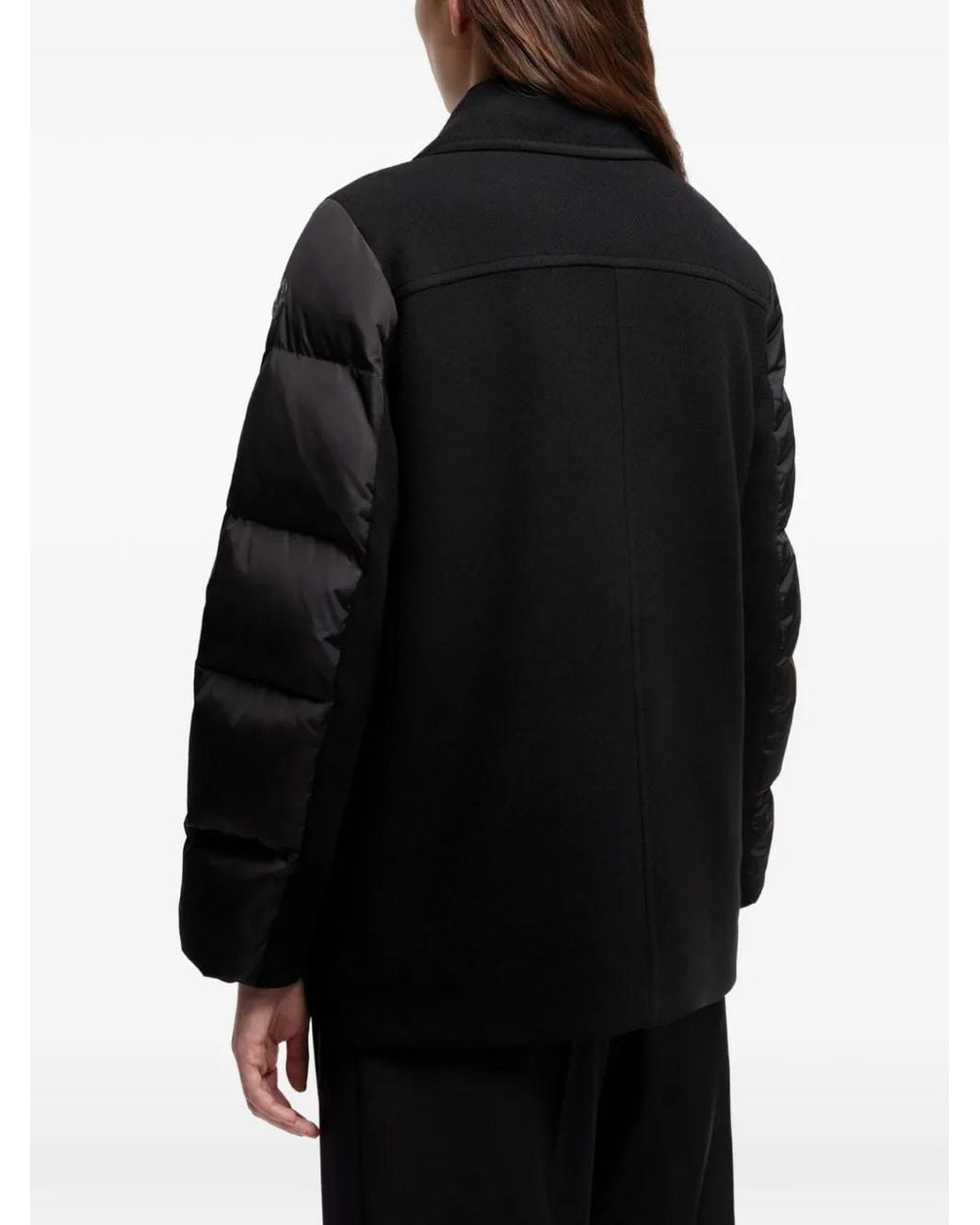 Moncler Black Chaillo Daunenmantel