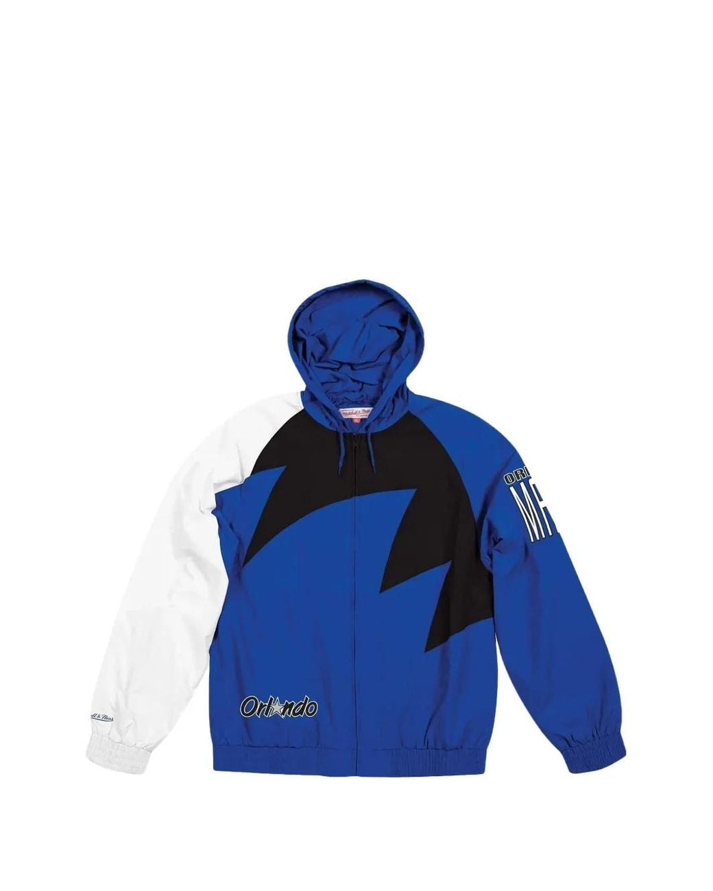 Mitchell & Ness Blue Orlando Magic Shark-Tooth Jacket for men