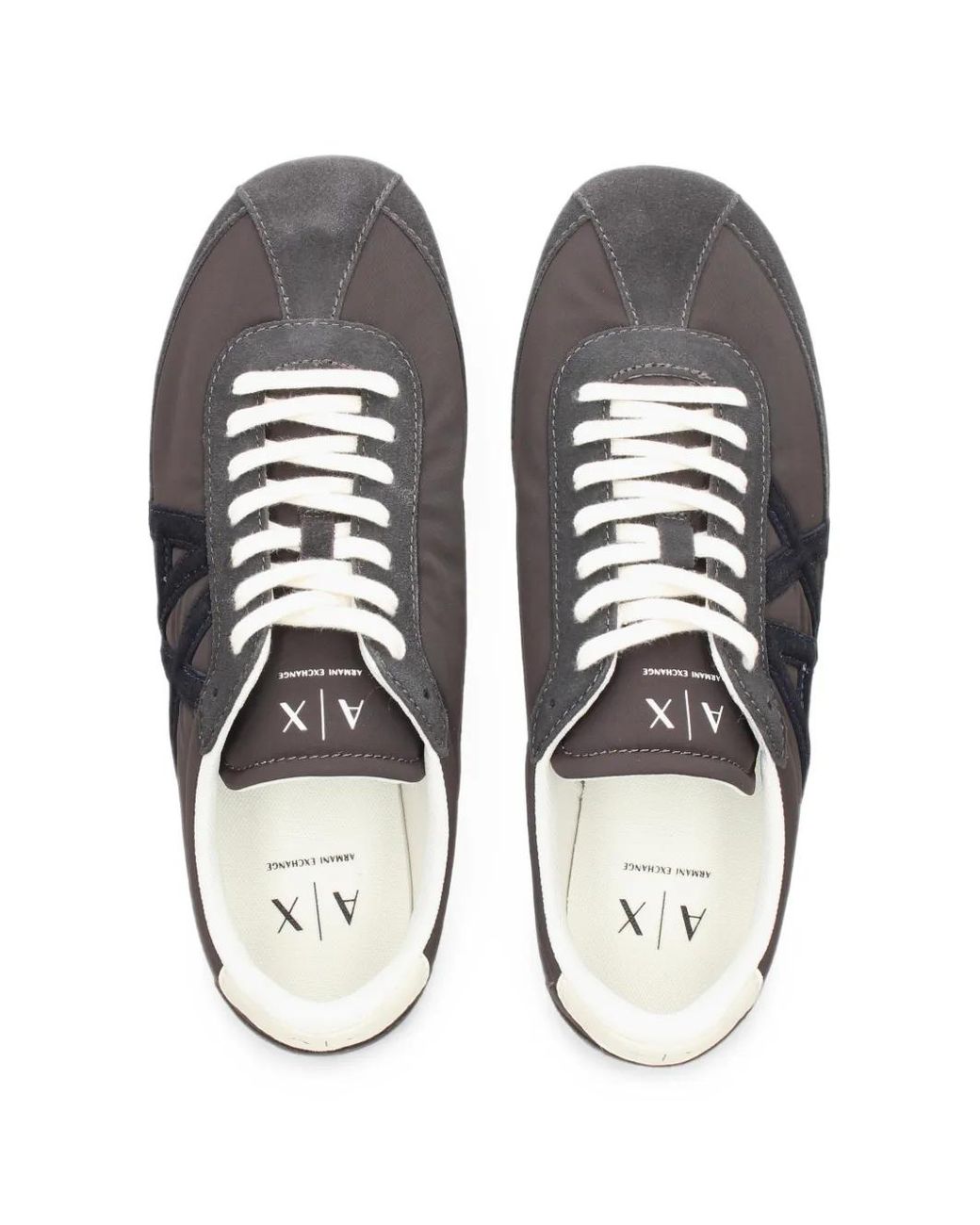 ARMANI EXCHANGE Sneakers Mit Logo-Patch in Black für Herren