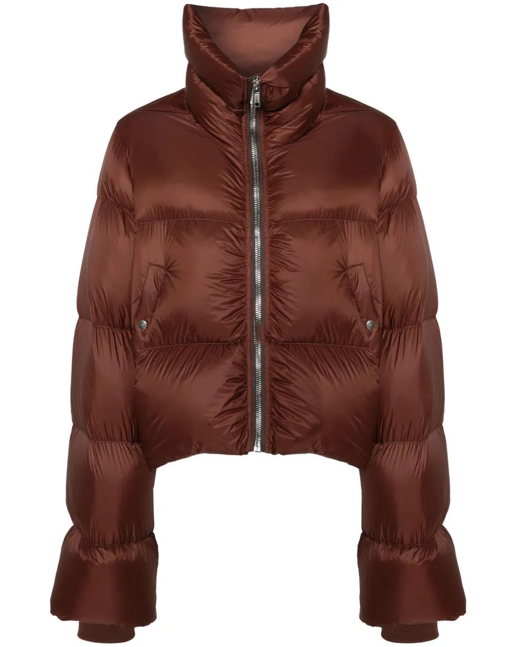 Rick Owens Gewatteerd Jack in het Brown