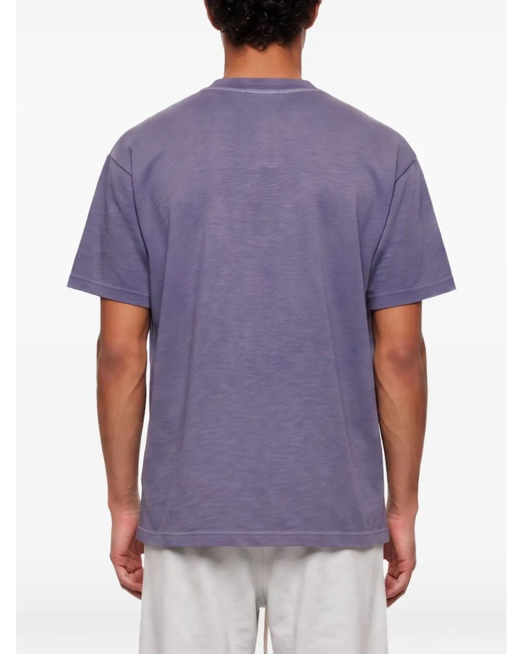 Represent Purple Owners Club Logo-Print T-Shirt for men