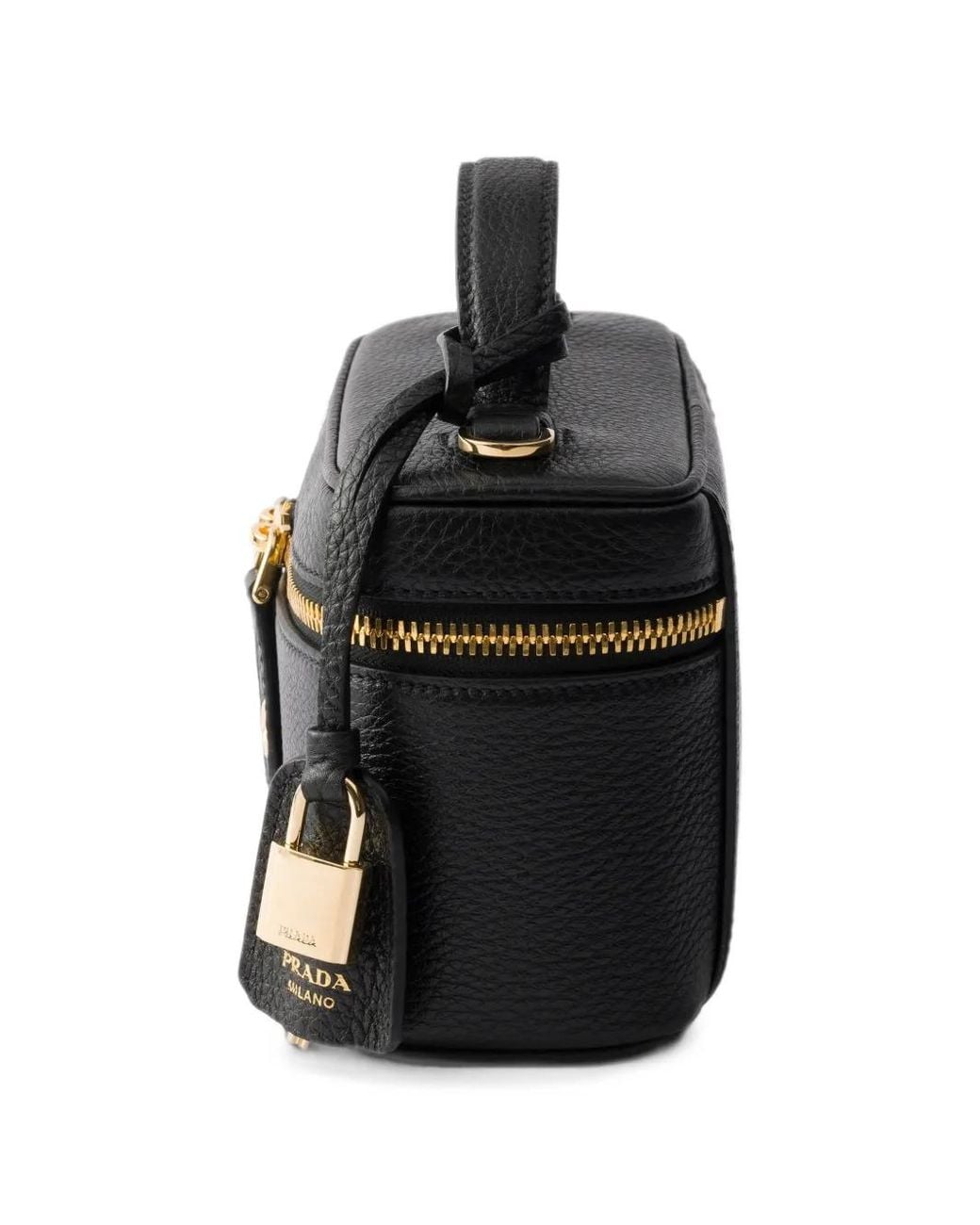 Prada Black Leather Mini-Bag