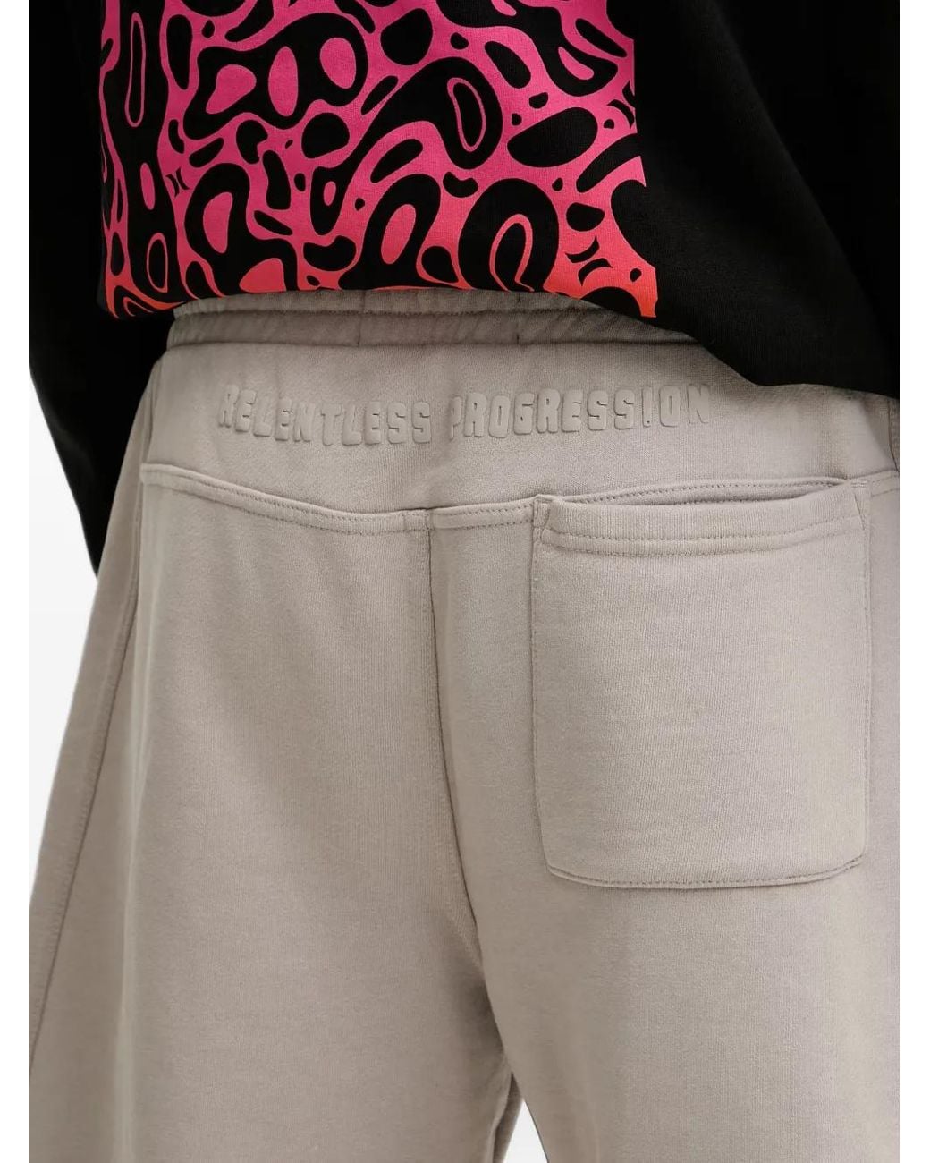 Hurley Gray Drawstring Logo-Patch Shorts for men