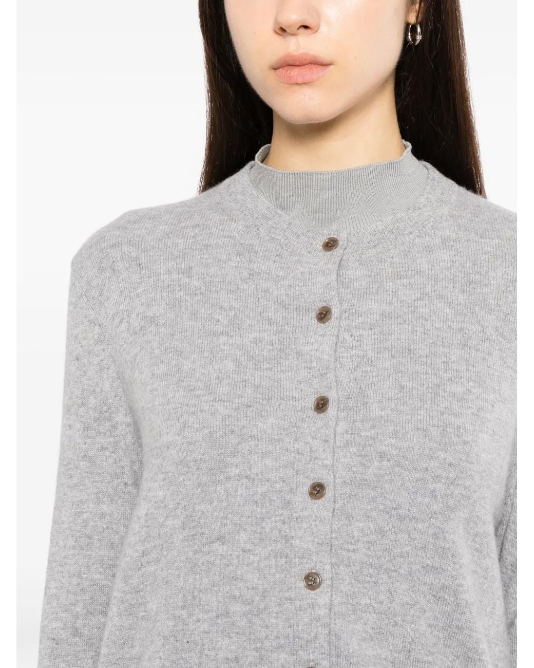 Lisa Yang Gray Cardigan Karia