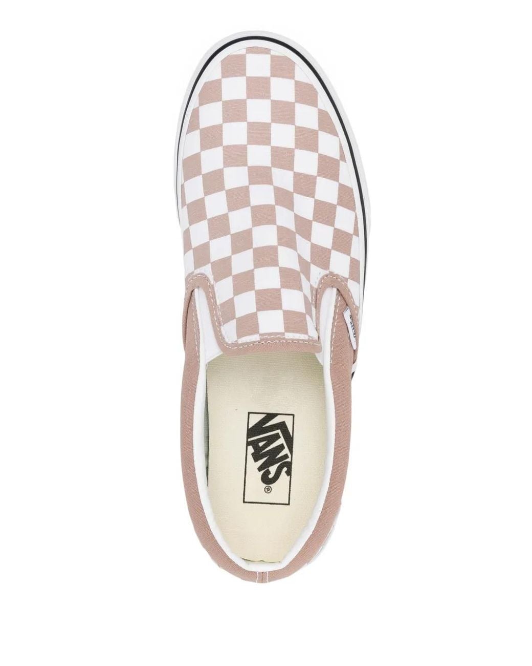 Vans White Classic Slip-On Sneakers