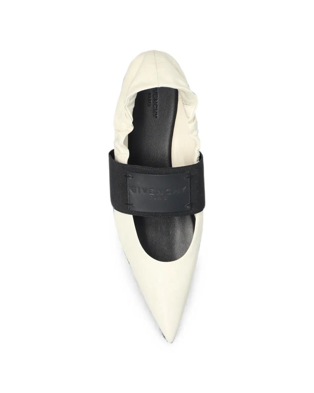 Givenchy White Crush Ballet Flats