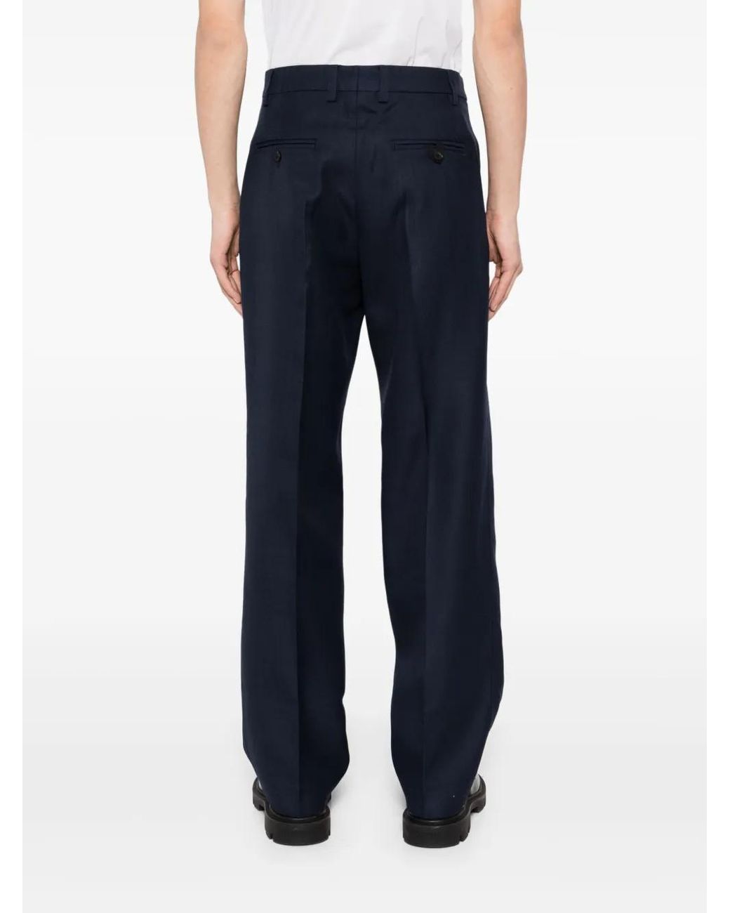 Jacquemus Blue Pants for men