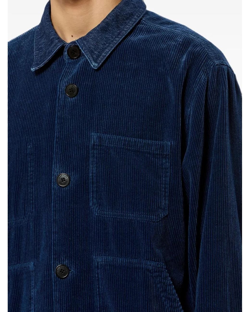 Isabel Marant Blue Veste Arzur for men