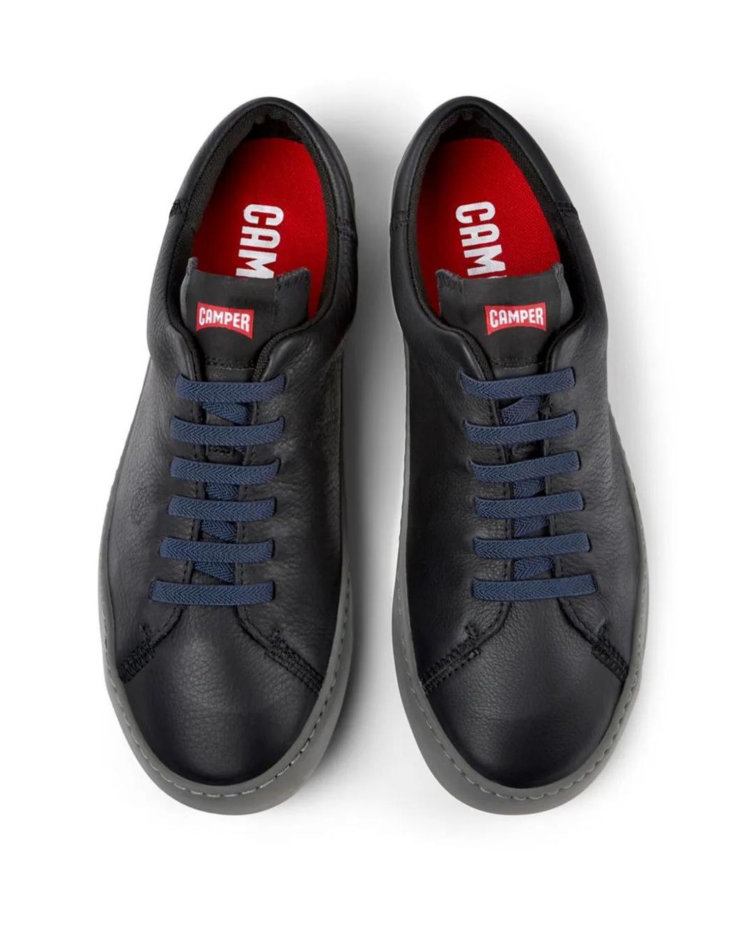 Camper Black Peu Touring Lace-Up Sneakers for men