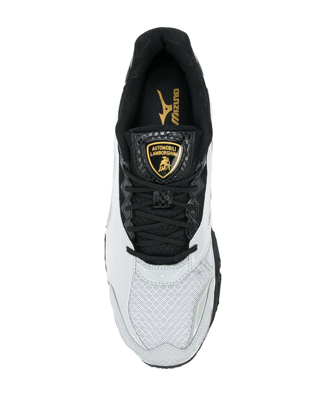 Mizuno X Lamborghini Wave Tenjin 3 Running Shoes in Gray for Men | Lyst