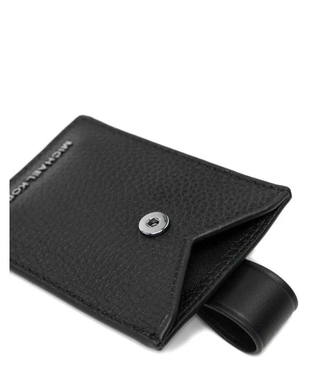 Michael Kors Black Hudson Card Case for men