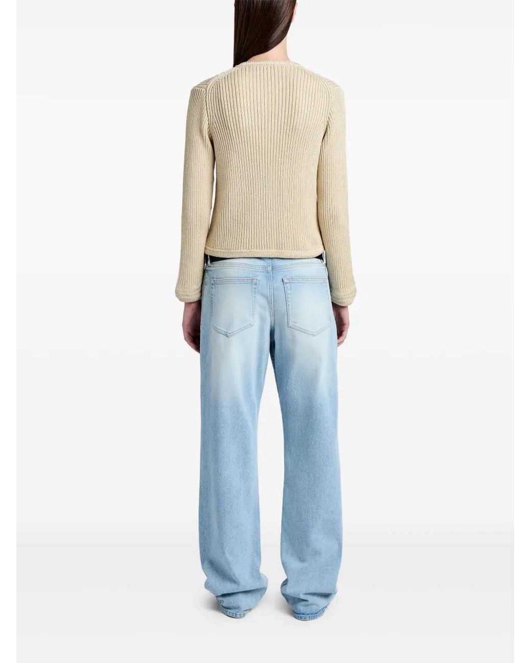 Proenza Schouler Natural Wilson Cardigan