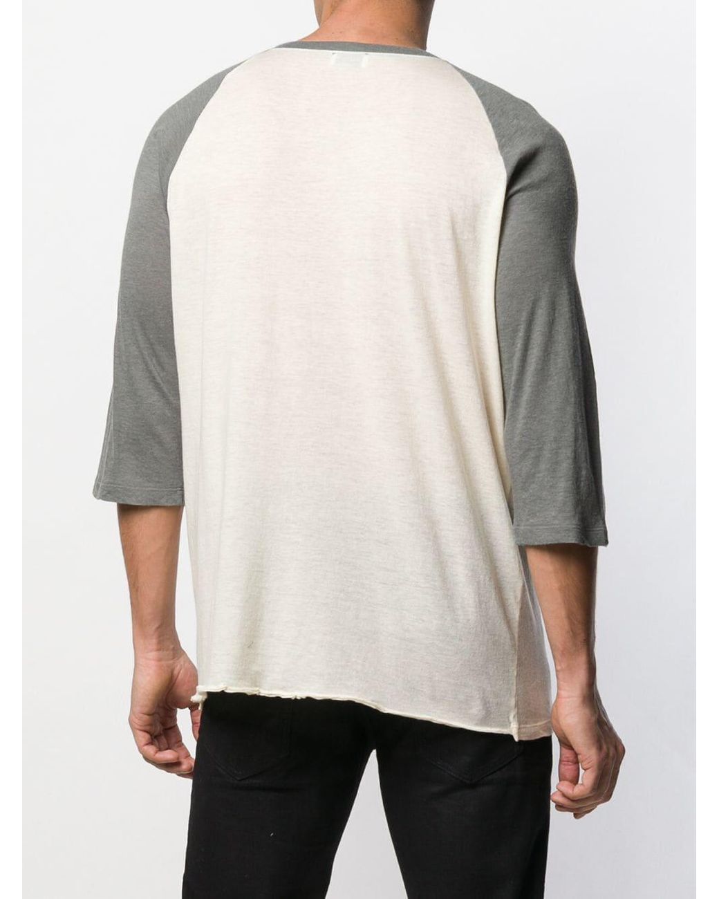 Saint Laurent Robot Logo T shirt for Men Lyst