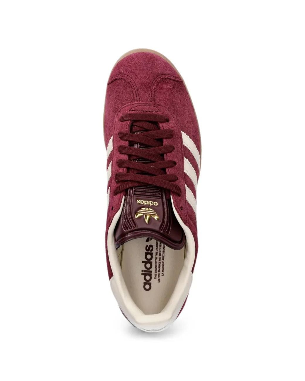 Adidas Red Gazelle Sneakers