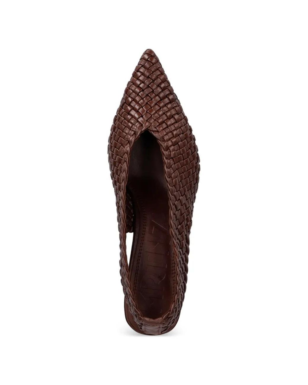 Souliers Martinez Brown Escarpins Bianca Tressés