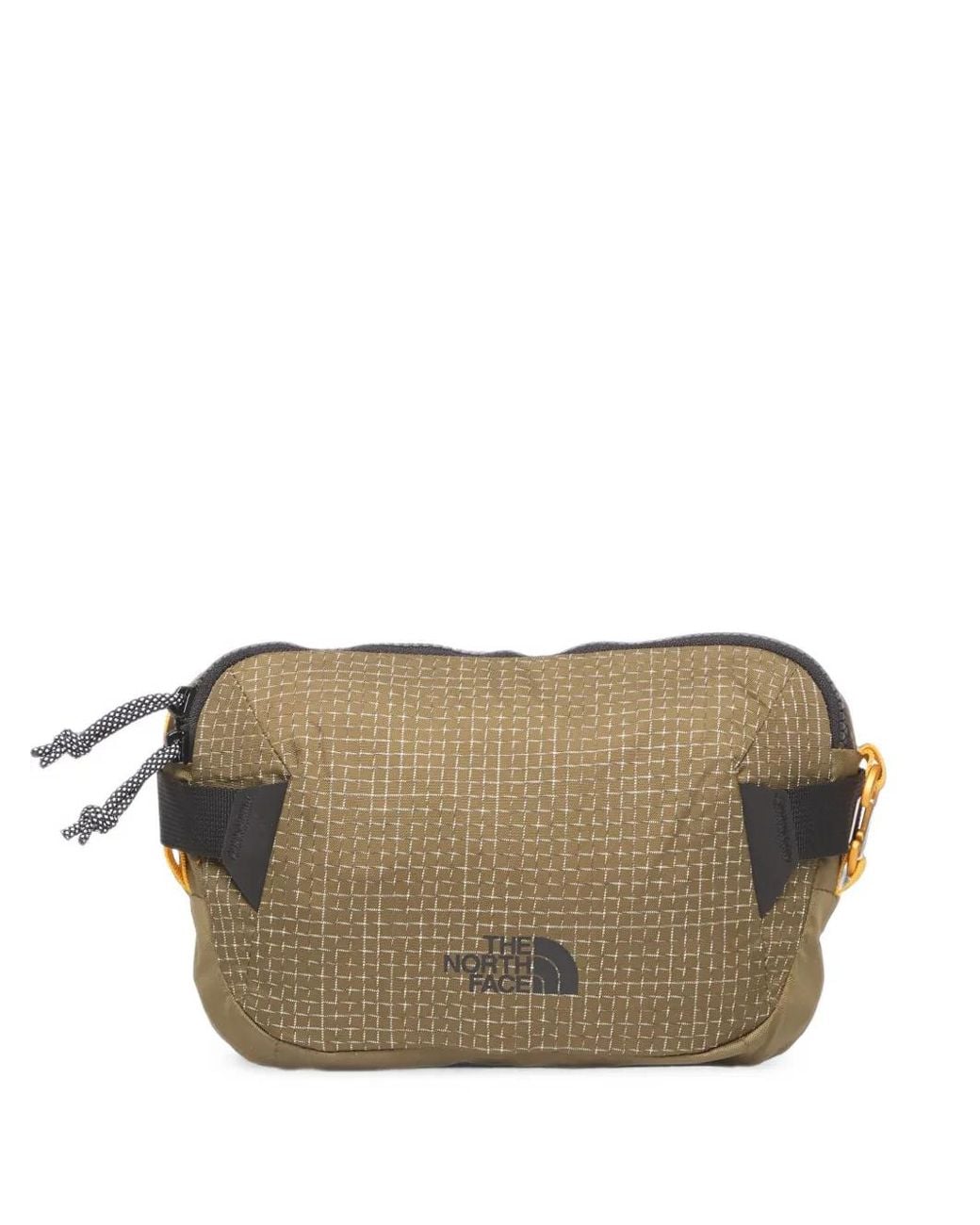 The North Face Gray Clyffe Grid-Pattern Belt Bag