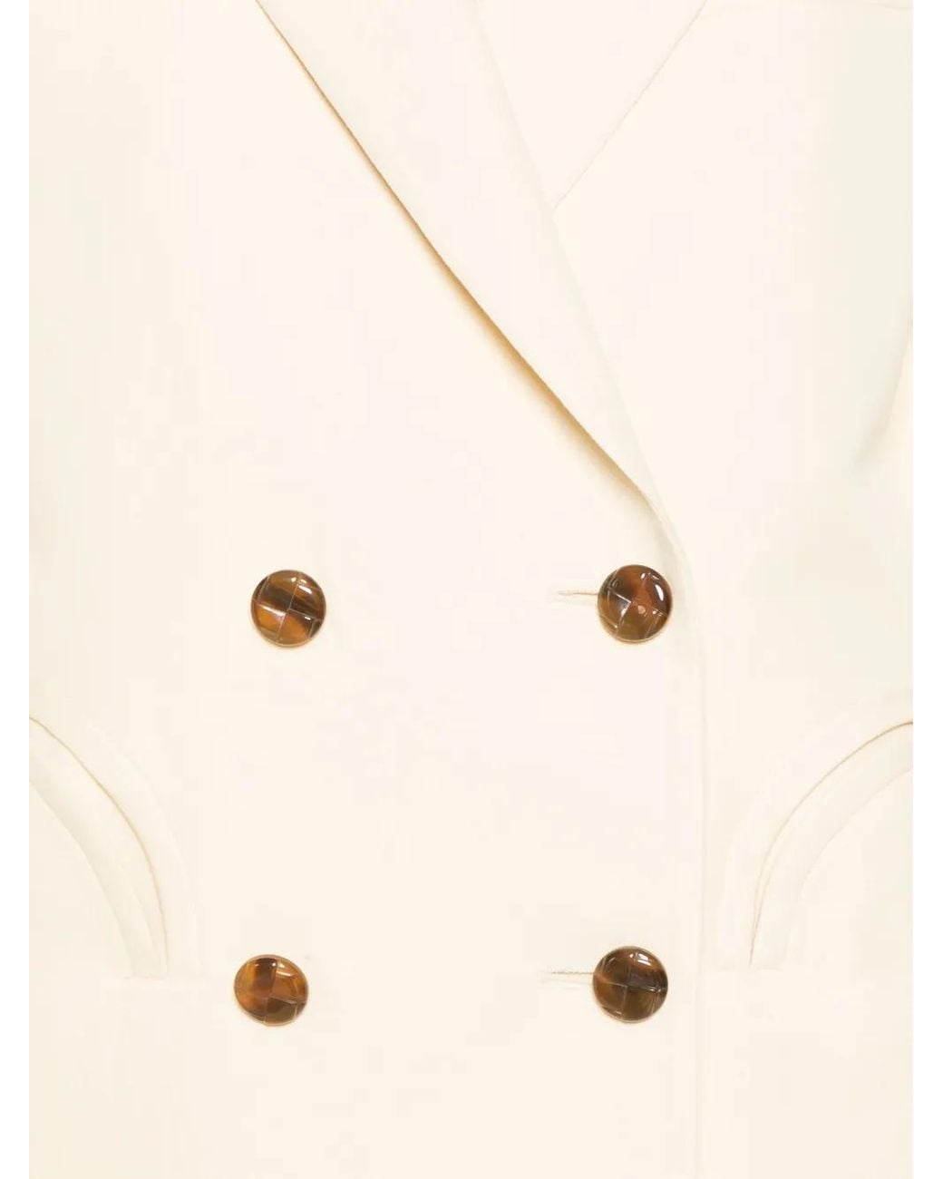 Blazé Milano Natural 'Esse' Double-Breasted Blazer