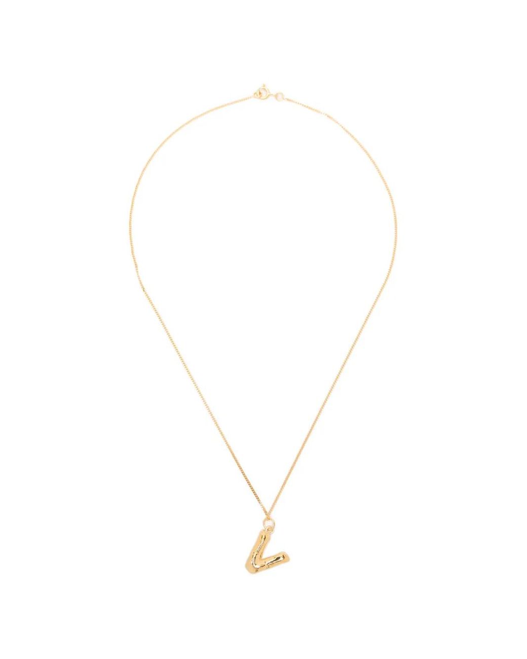 Collier À Pendentif V COMPLETEDWORKS en coloris White