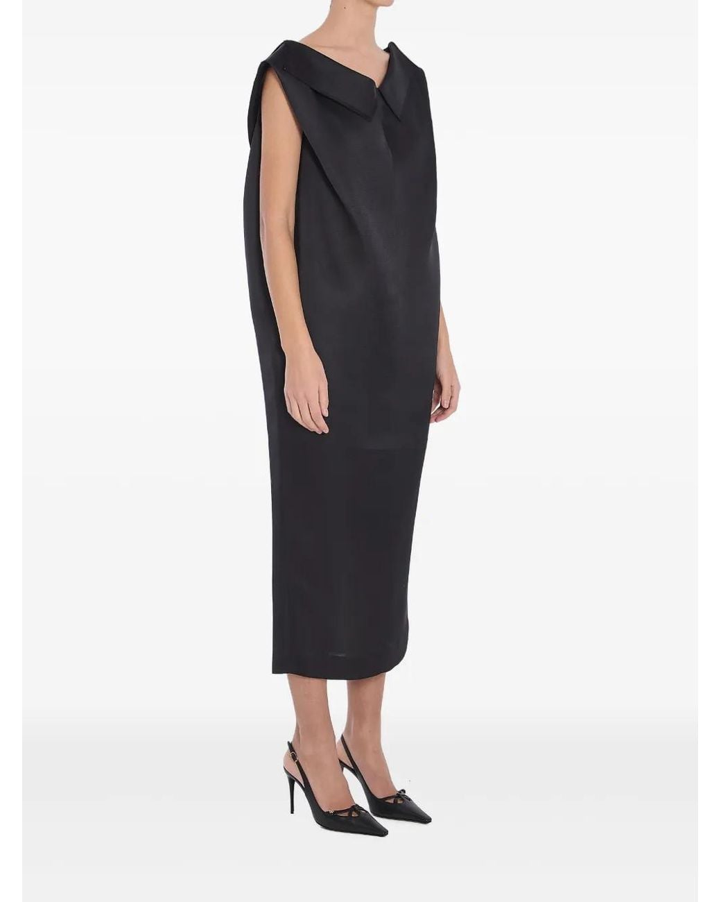 Khaite Black Selwyn Dress