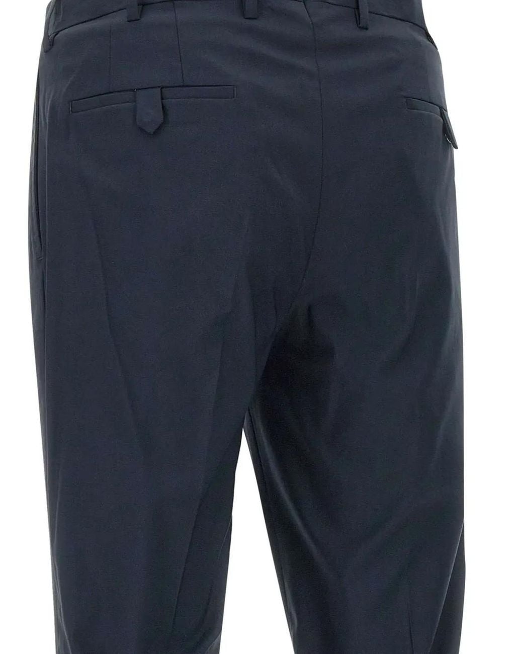 Devore Plissierte Hose in Blue für Herren