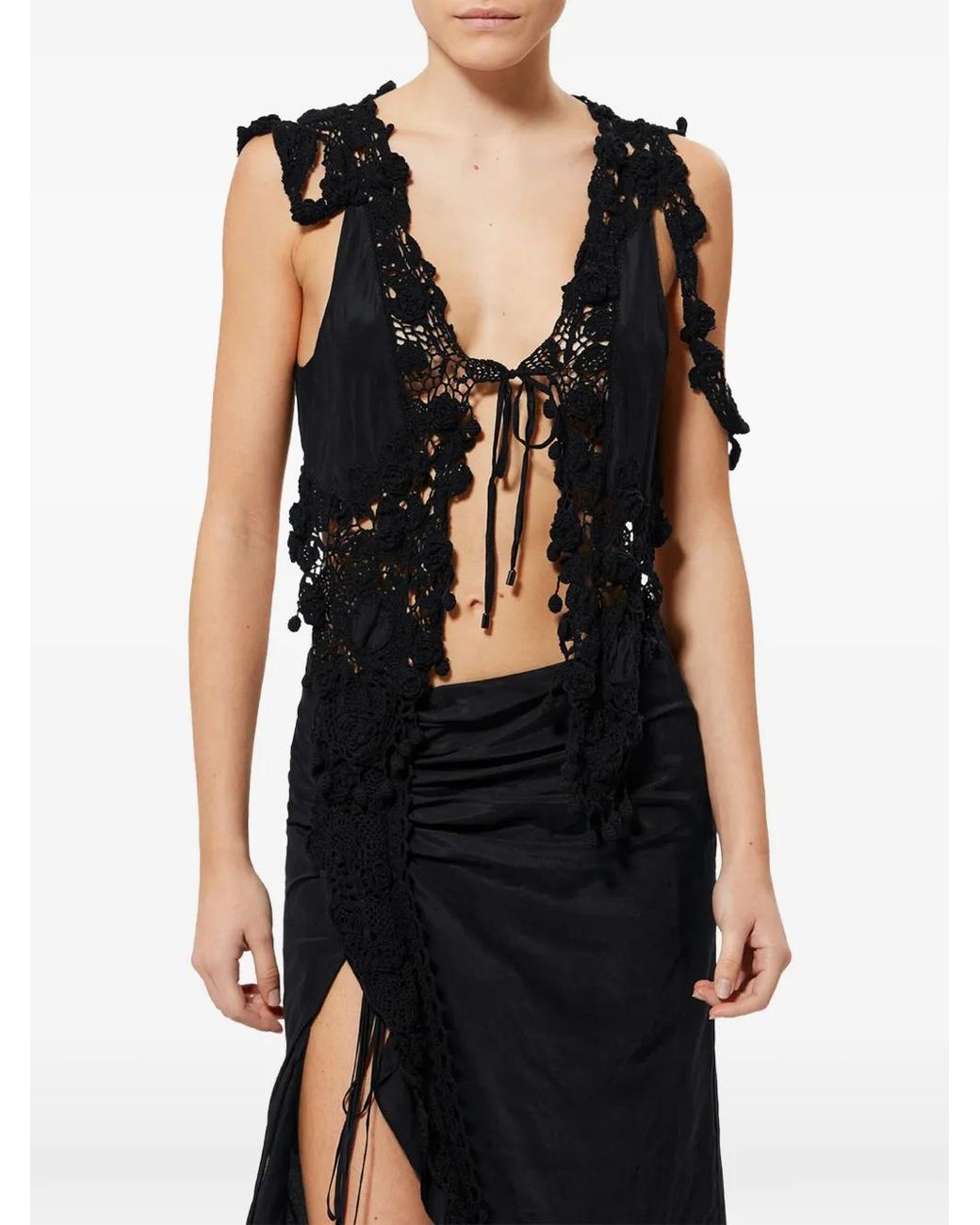 Isabel Marant Black Vana Top