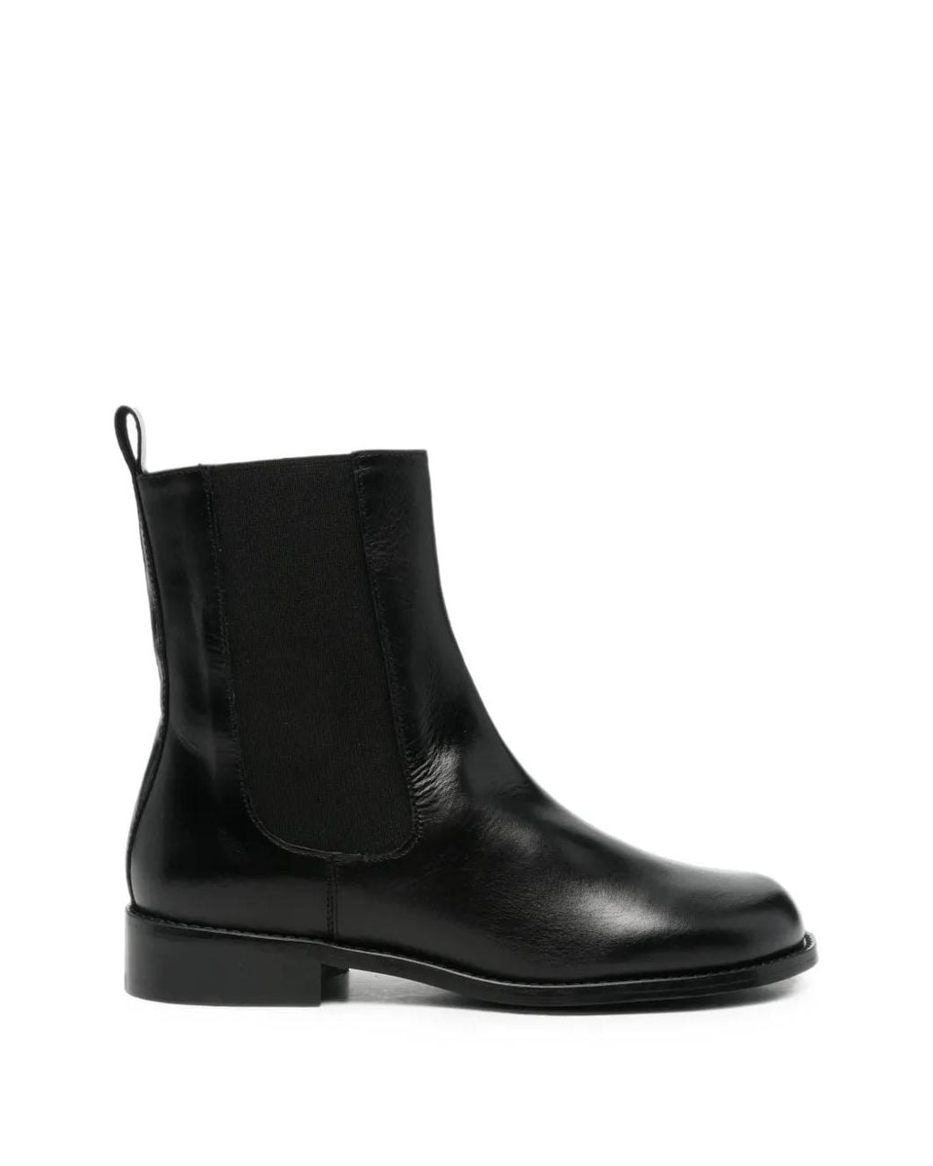 Angel Alarcon Black Elasticated Ankle Boots