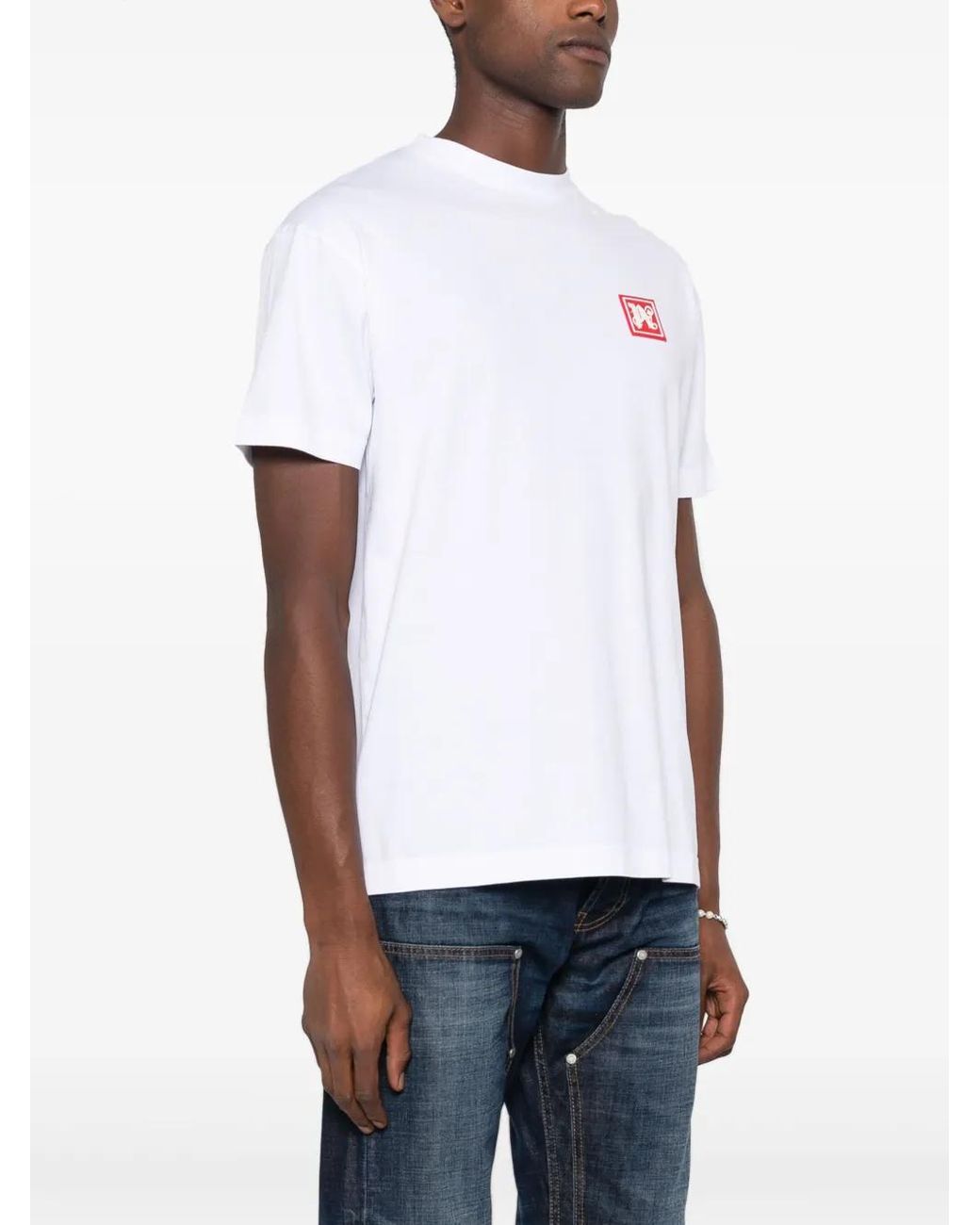 Palm Angels White Pmaa001R24Jer0040110 for men