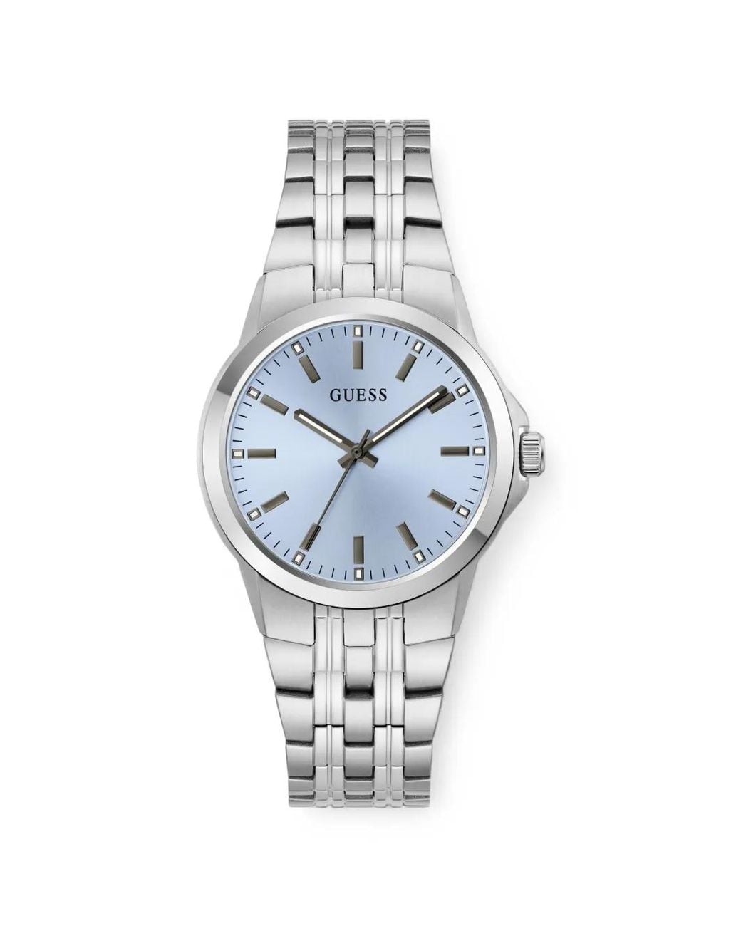 Guess Blue Logo-Detail 39Mm Watch for men