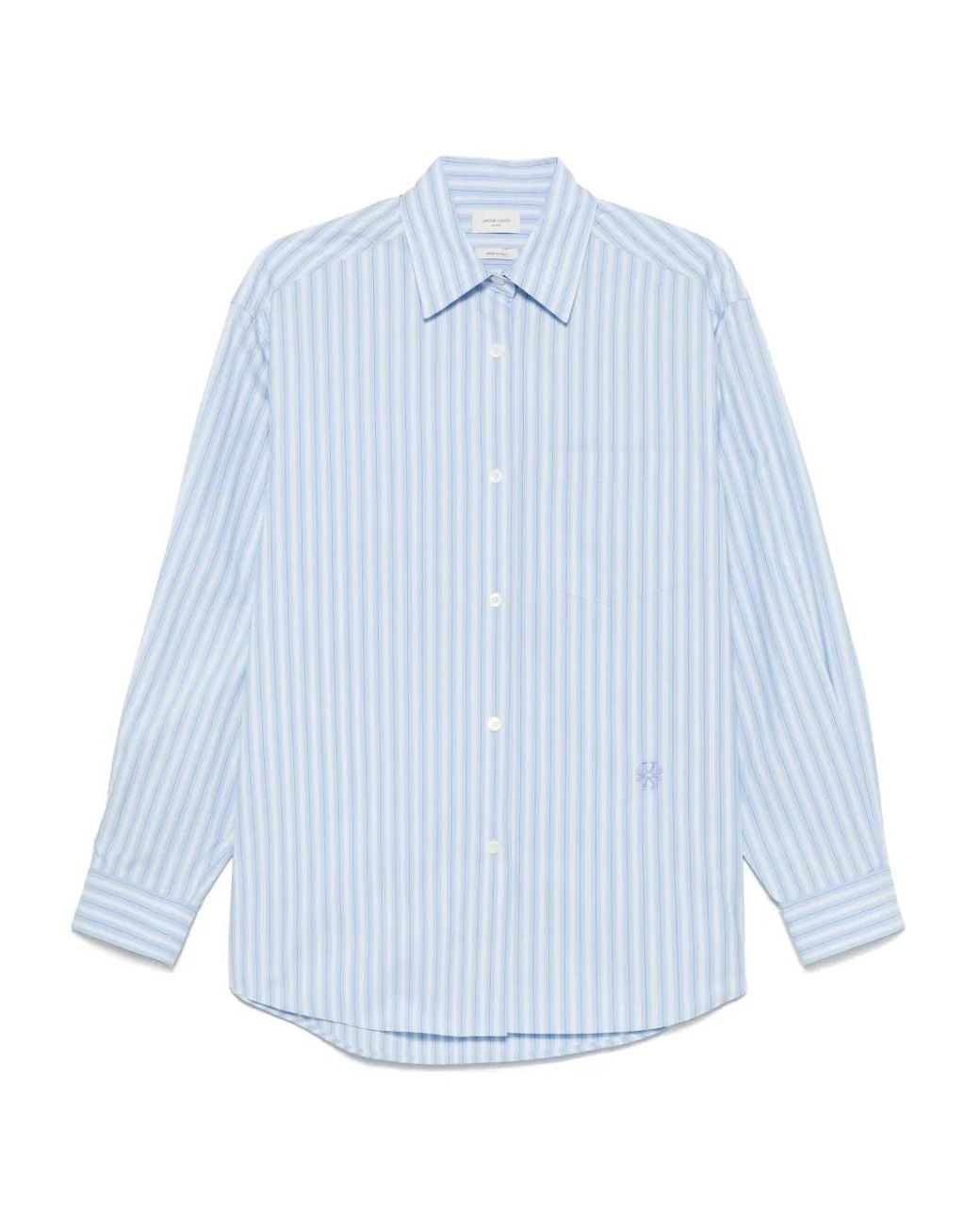 Jacob Cohen Blue Striped Shirt