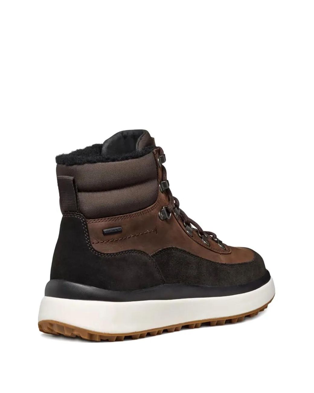 Geox Brown Granito Grip Abx Hiking Boots for men