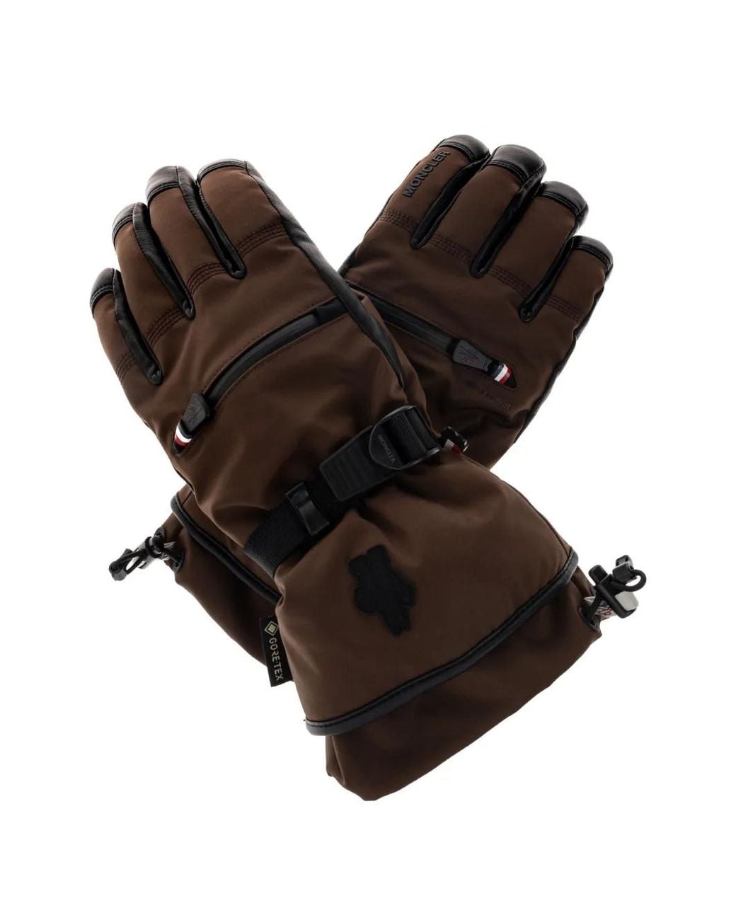 Moncler Black X Reusch Gore-Tex Ski Gloves for men