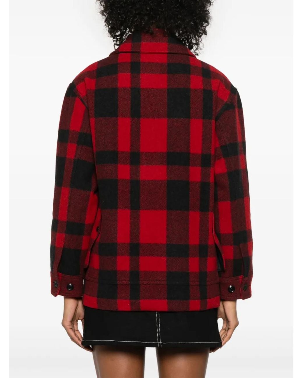 Filson Red W's Mackinaw Cruiser Jacket