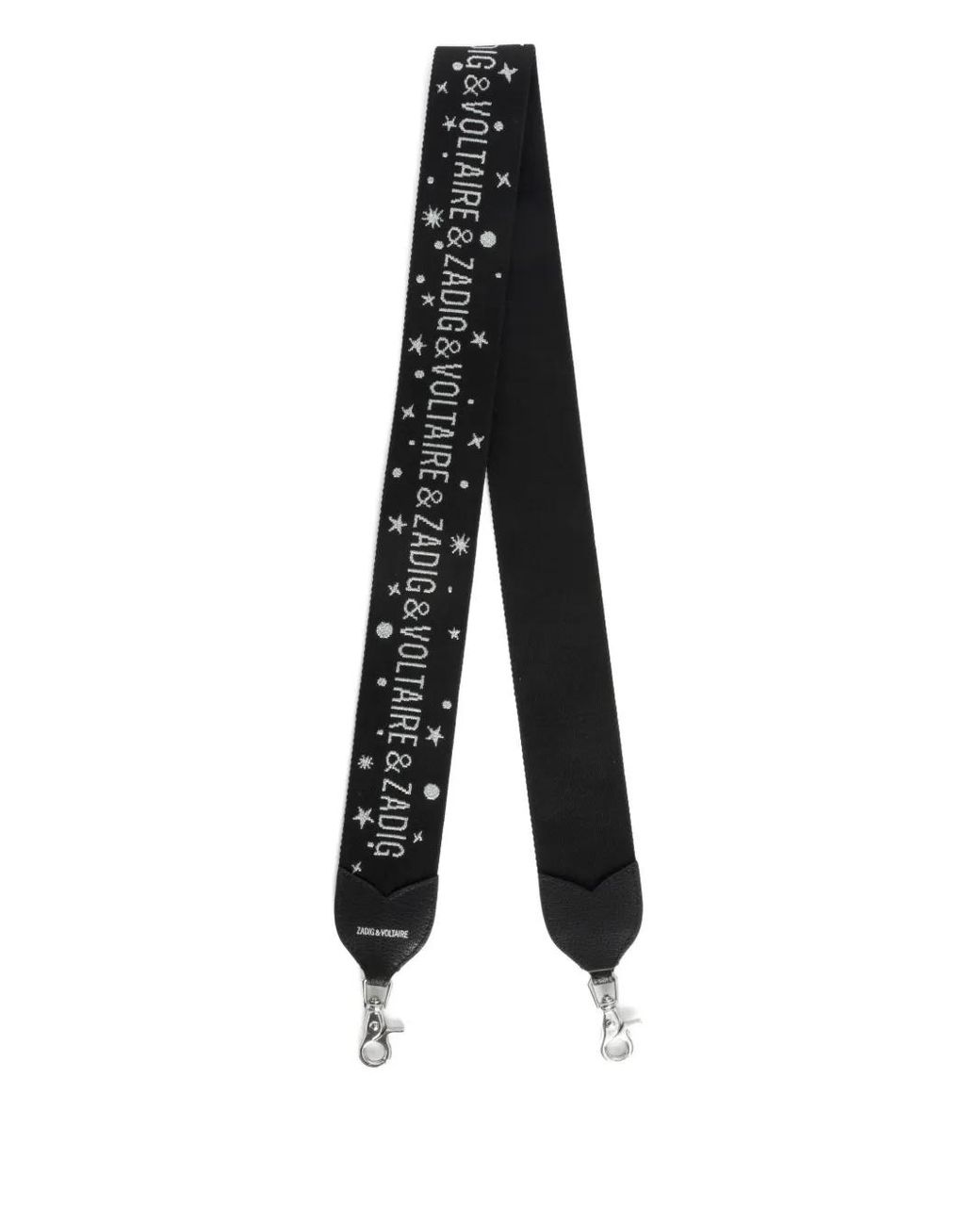Zadig & Voltaire Black Starlight Shoulder Strap