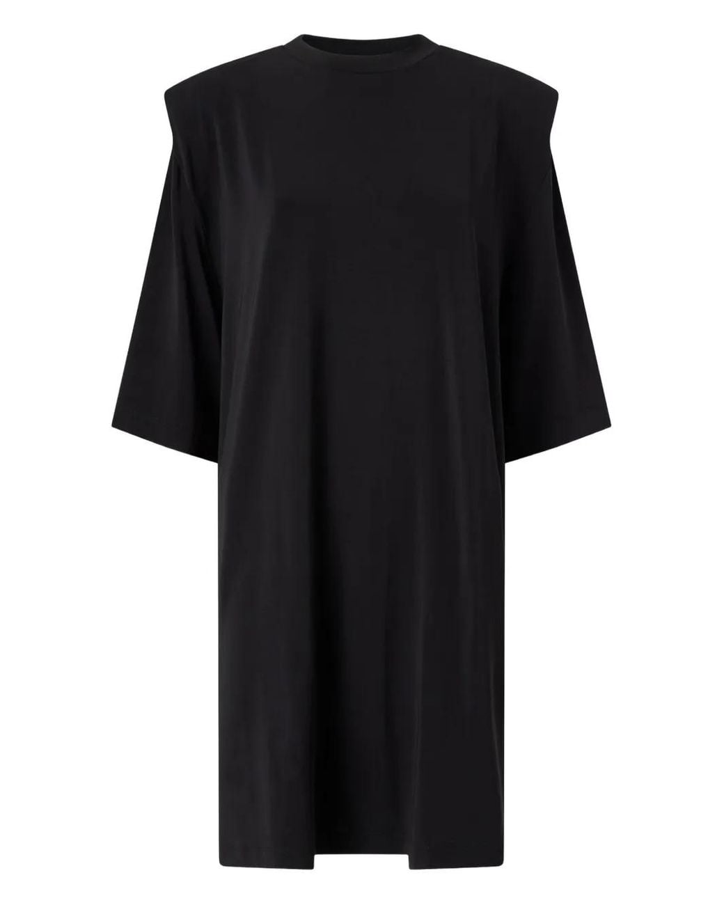 Pinko Black Allie Midi T-Shirt Dress