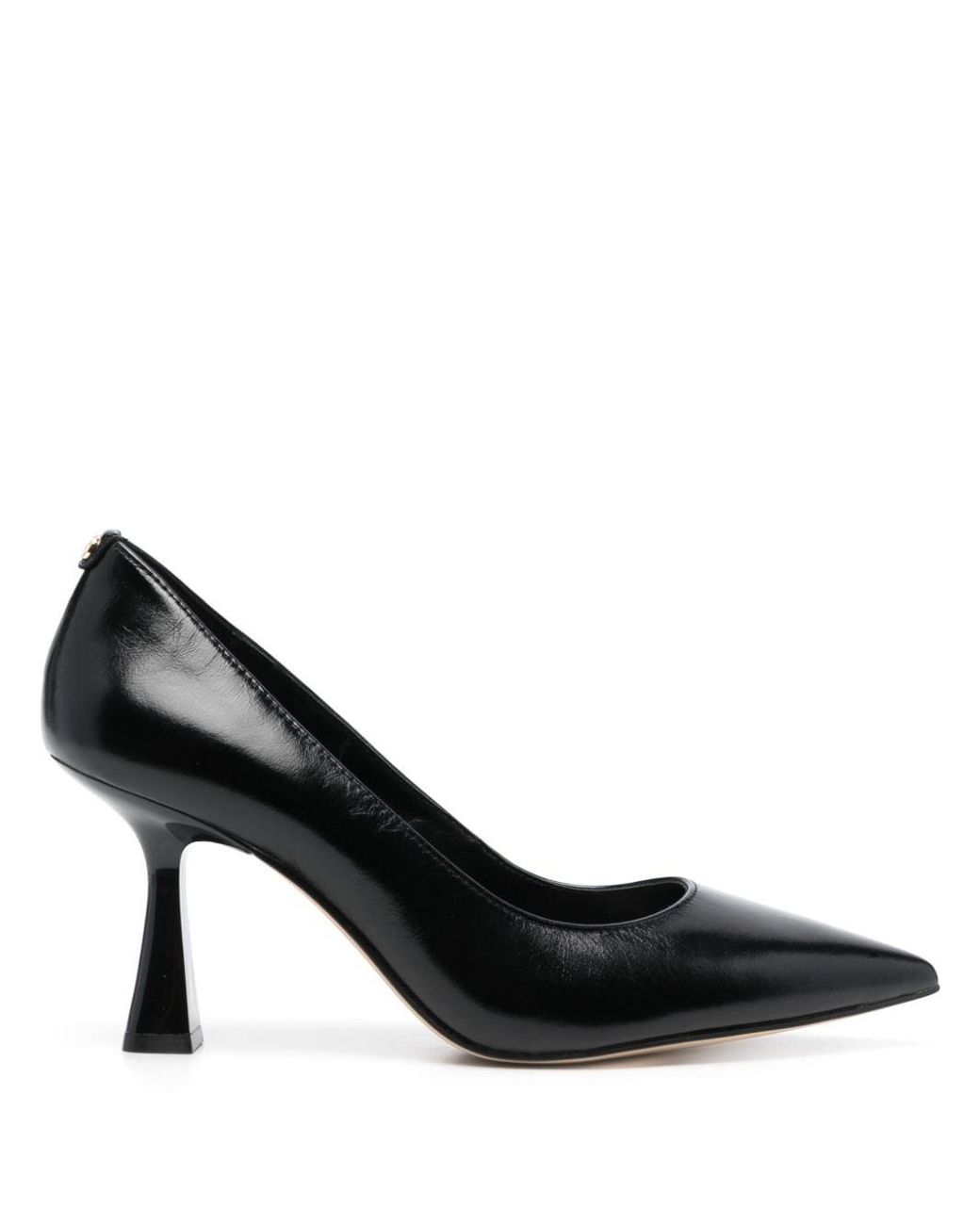 MICHAEL Michael Kors Clara 80mm Leather Pumps in Black | Lyst