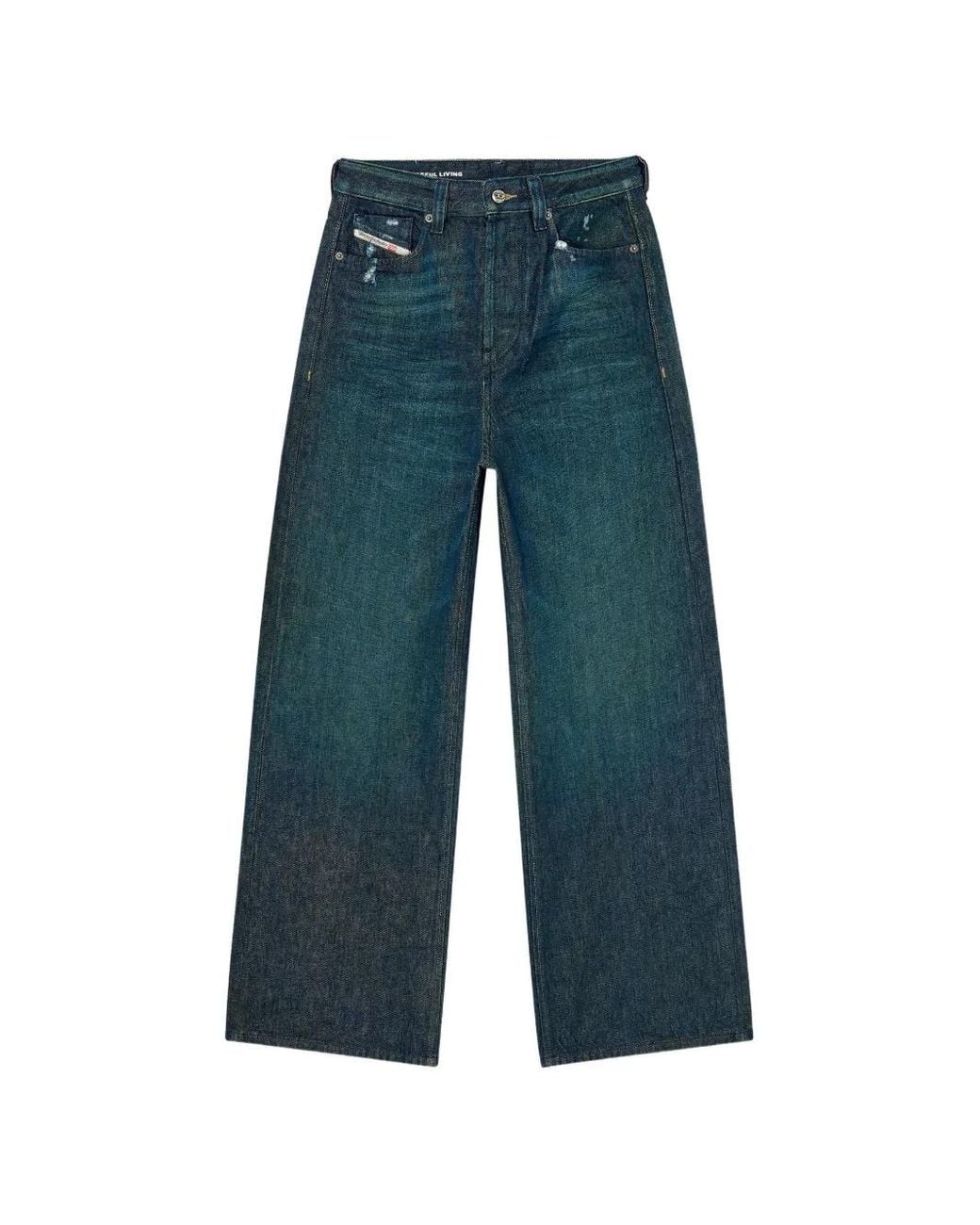 DIESEL Blue 1996 D-Sire Wide-Leg Jeans