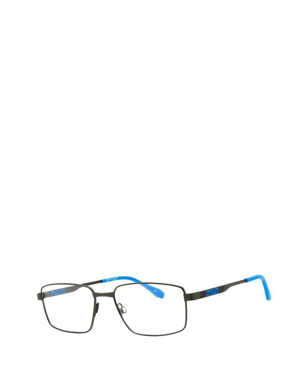 Spyder White Lunettes De Vue À Monture Rectangulaire for men
