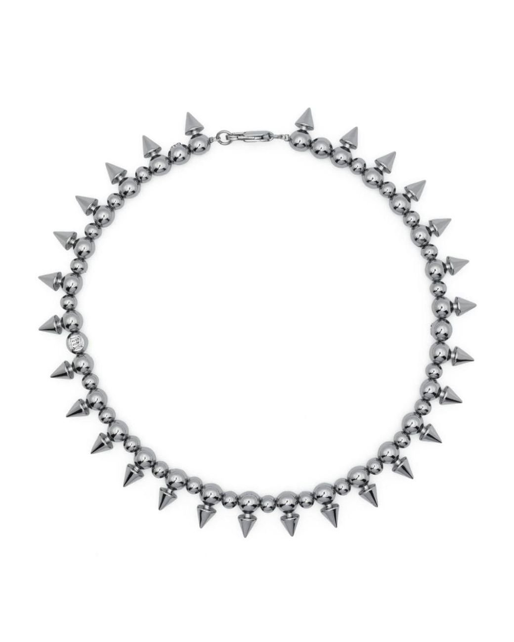 Spiked on sale choker chain