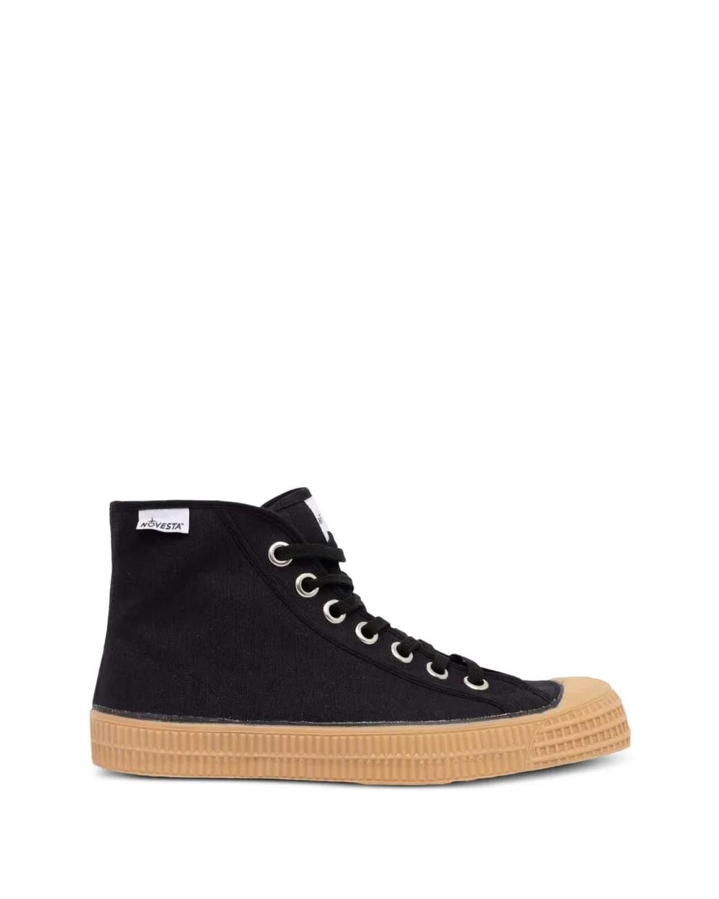 Novesta Blue Star Dribble High-Top Canvas Sneakers