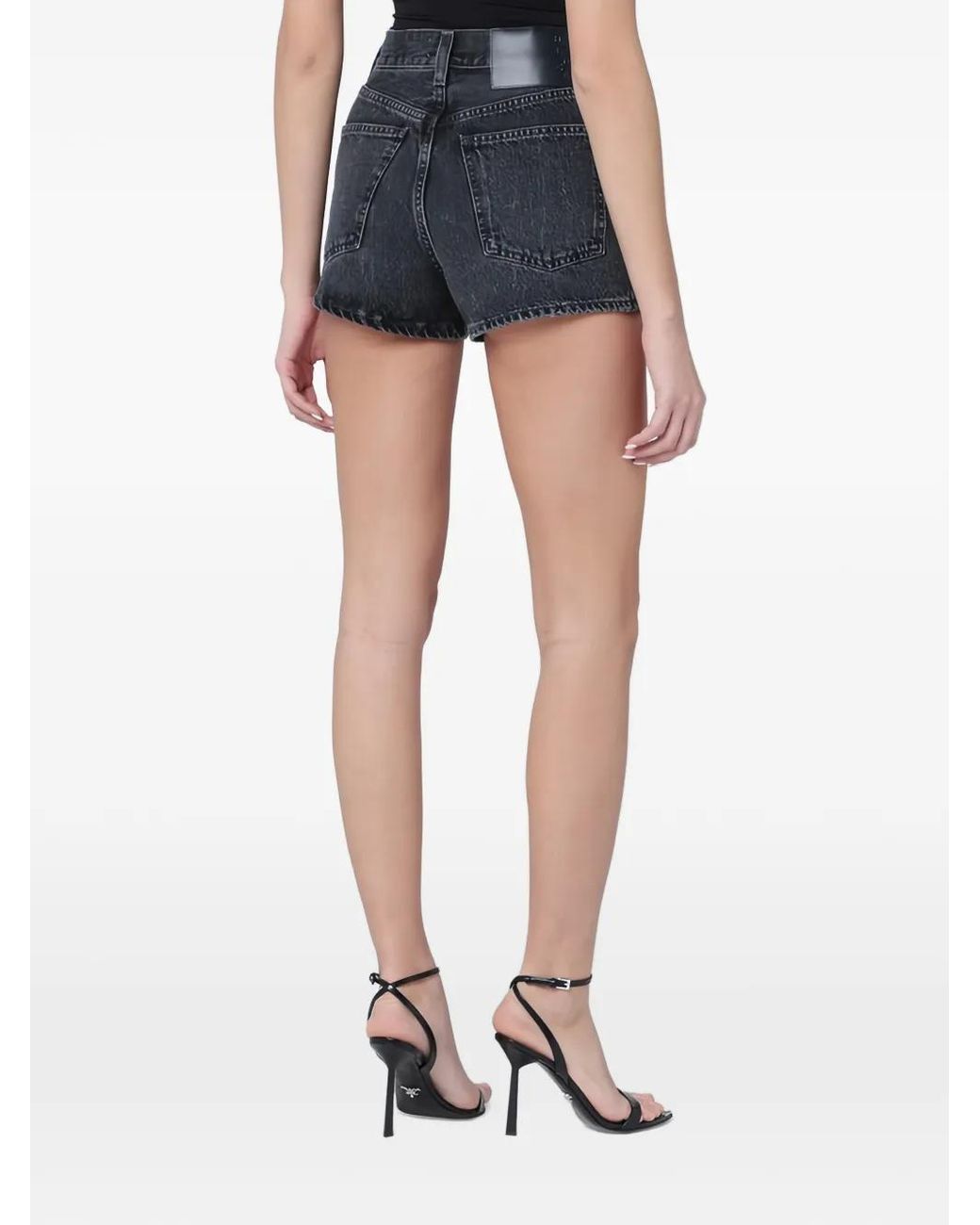 Haikure Blue Denim Shorts