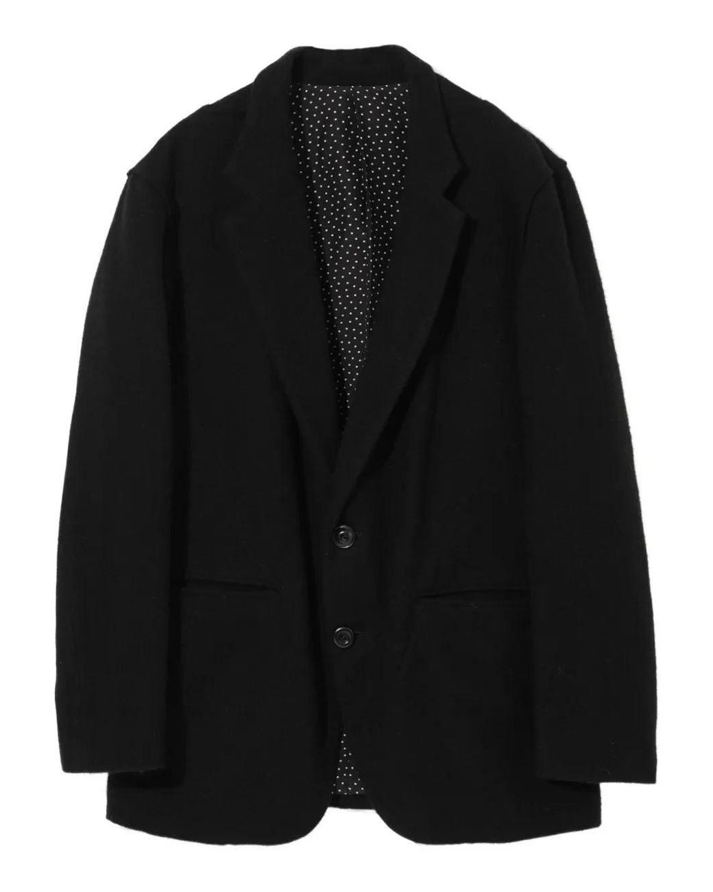 Undercover Black Single-Breasted Jacket for men