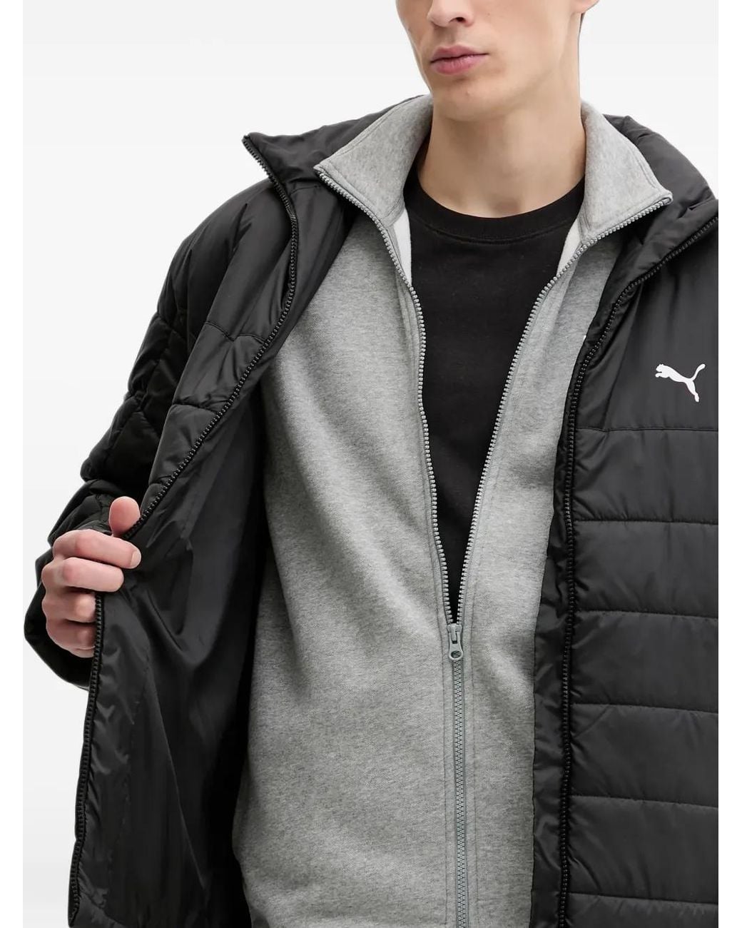 PUMA Black Essentials Padded Jacket for men