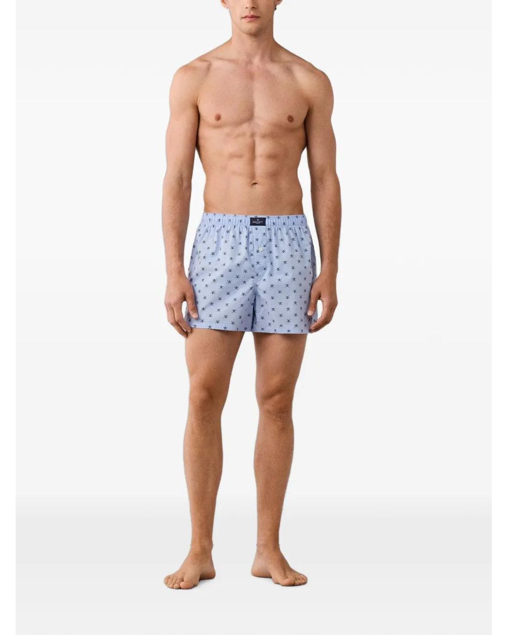 Hackett Blue Lot De 2 Boxers À Logo Imprimé for men