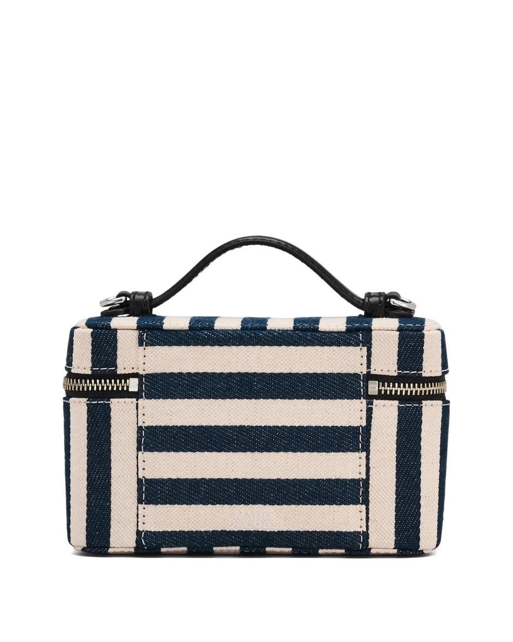 Marc Jacobs Blue The Stripe Everyday Vanity Bag