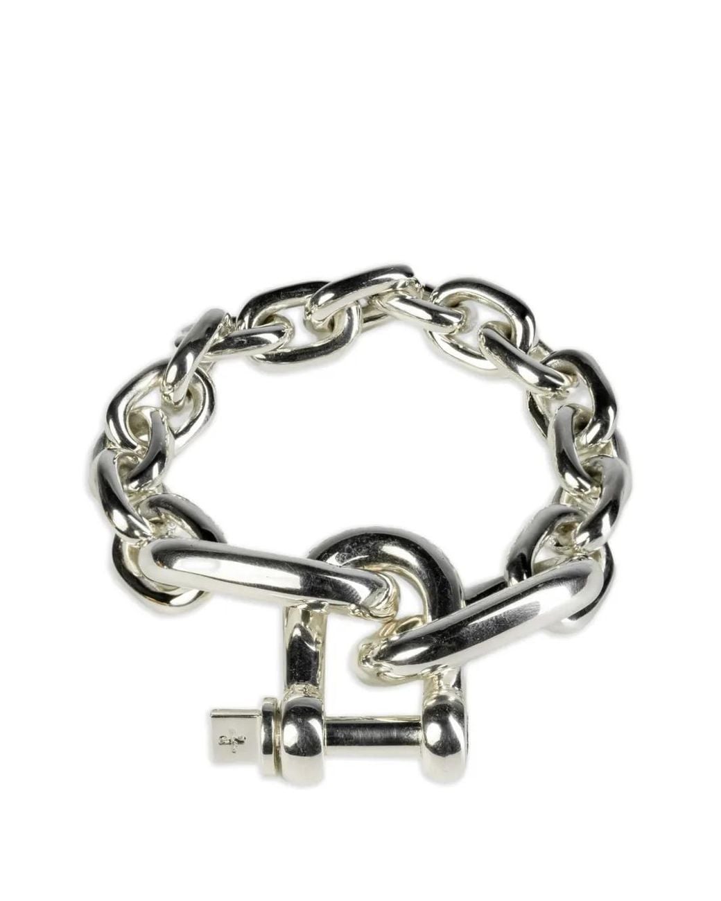 Parts Of 4 Metallic Chain Charm Bracelet