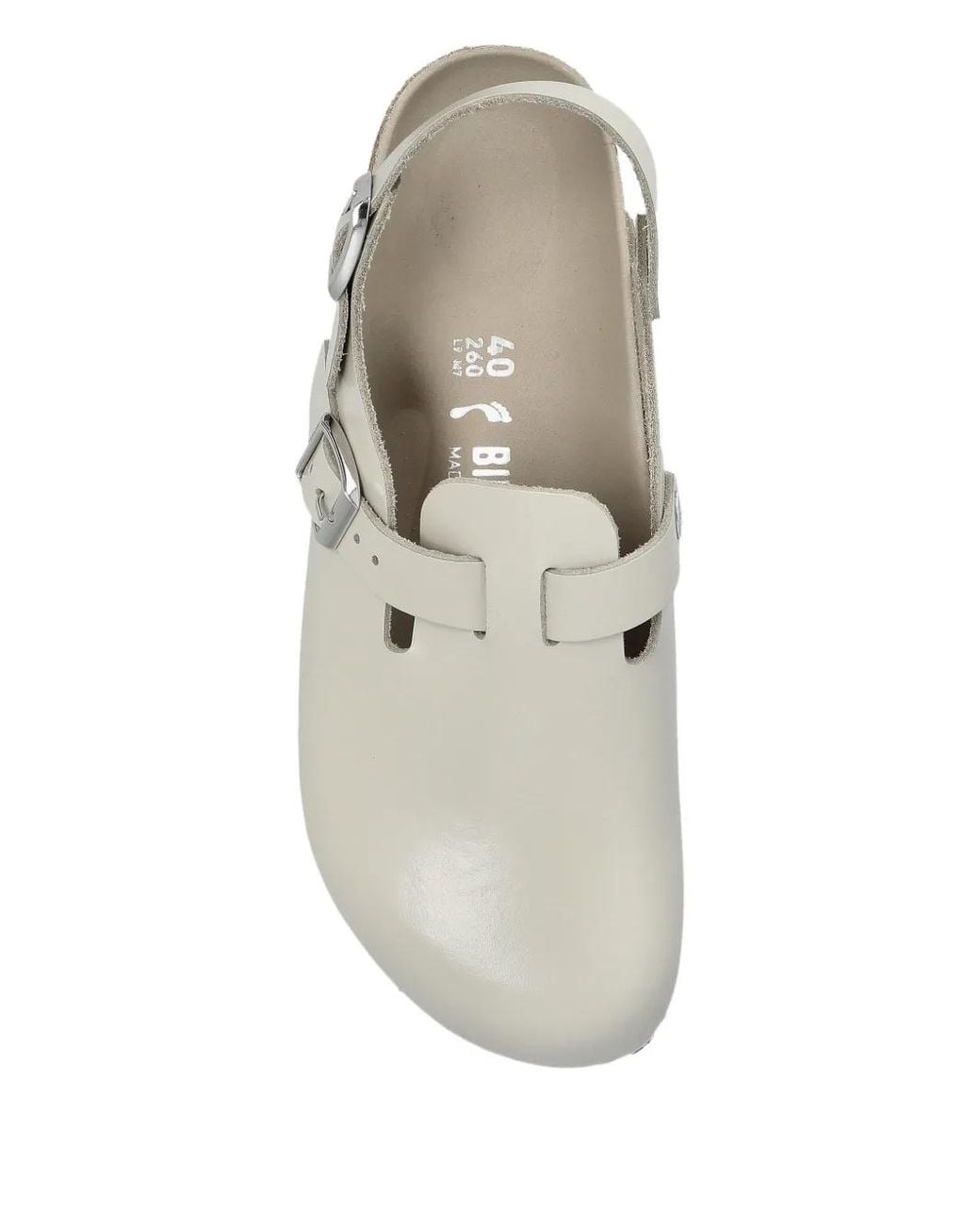 Birkenstock White Tokio Clogs