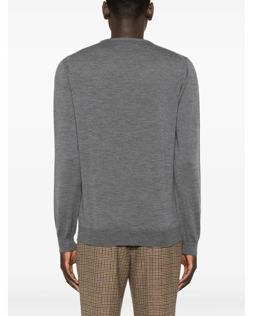 PELO FOUNDATION Gray Dog-Patch Sweater